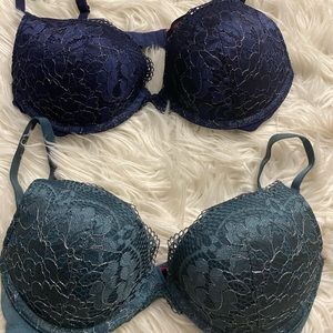 Plunge lace bra set😍